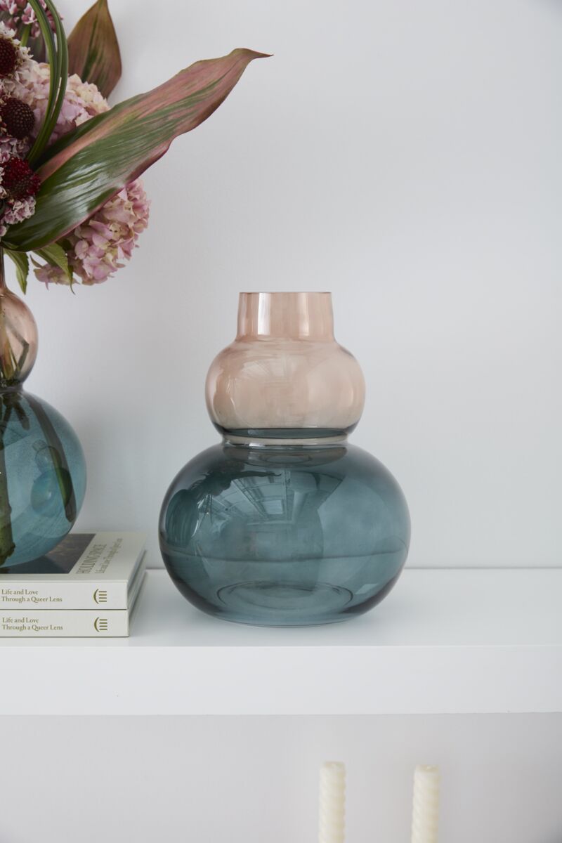 Two-Tone Bubble Vase
