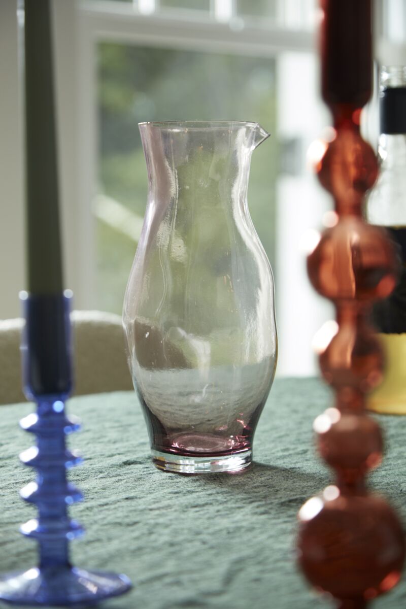 Handmade Glass Pitcher