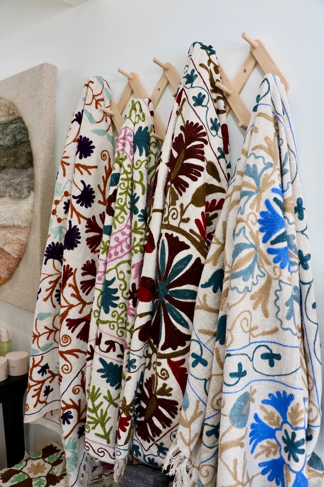 Embroidered Cotton Blanket