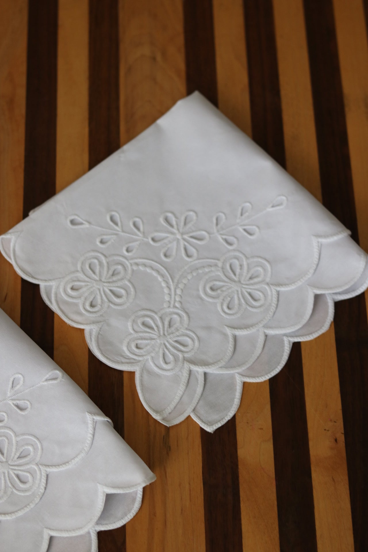 Handmade Embroidered Napkins