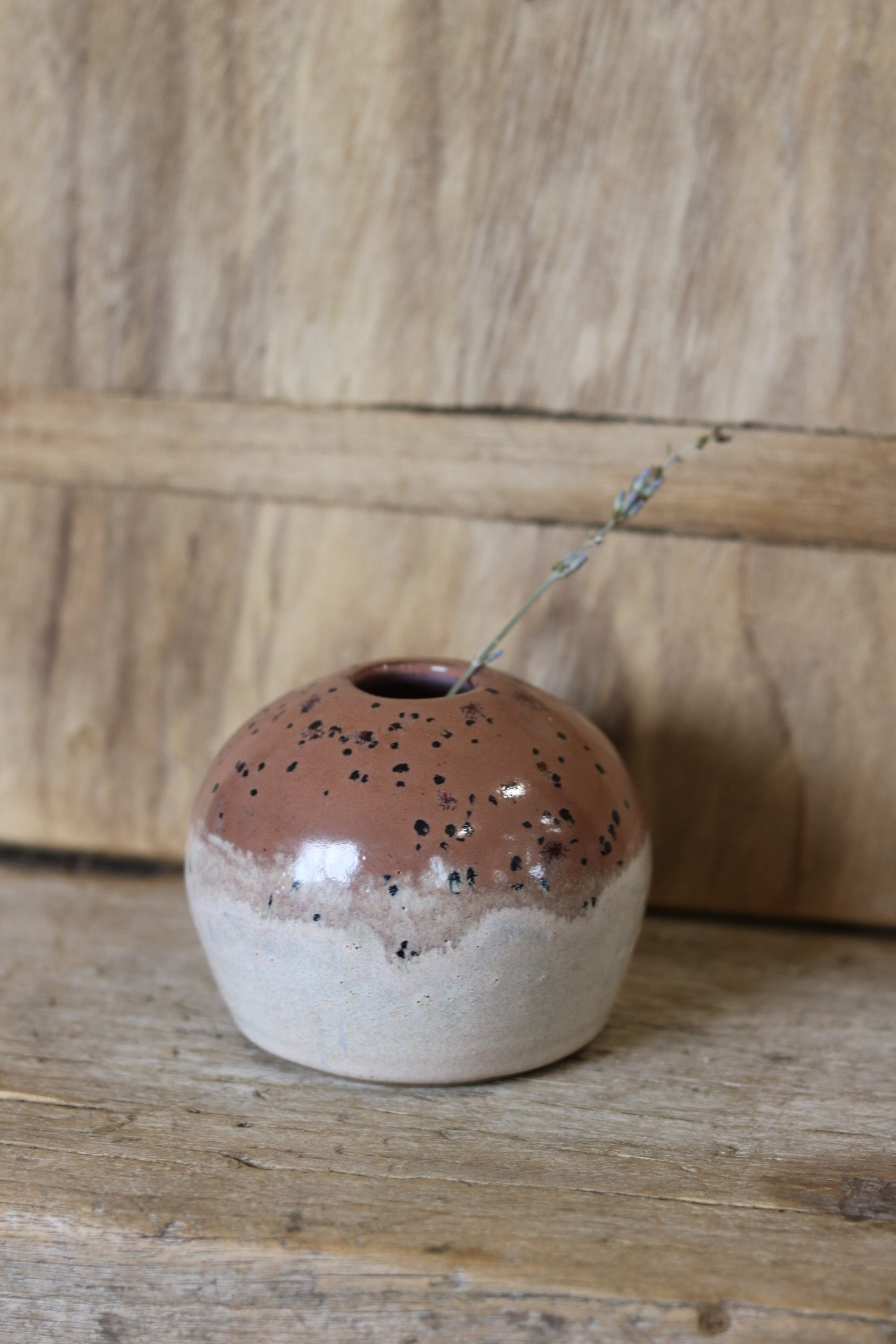 Speckled Bud Vase