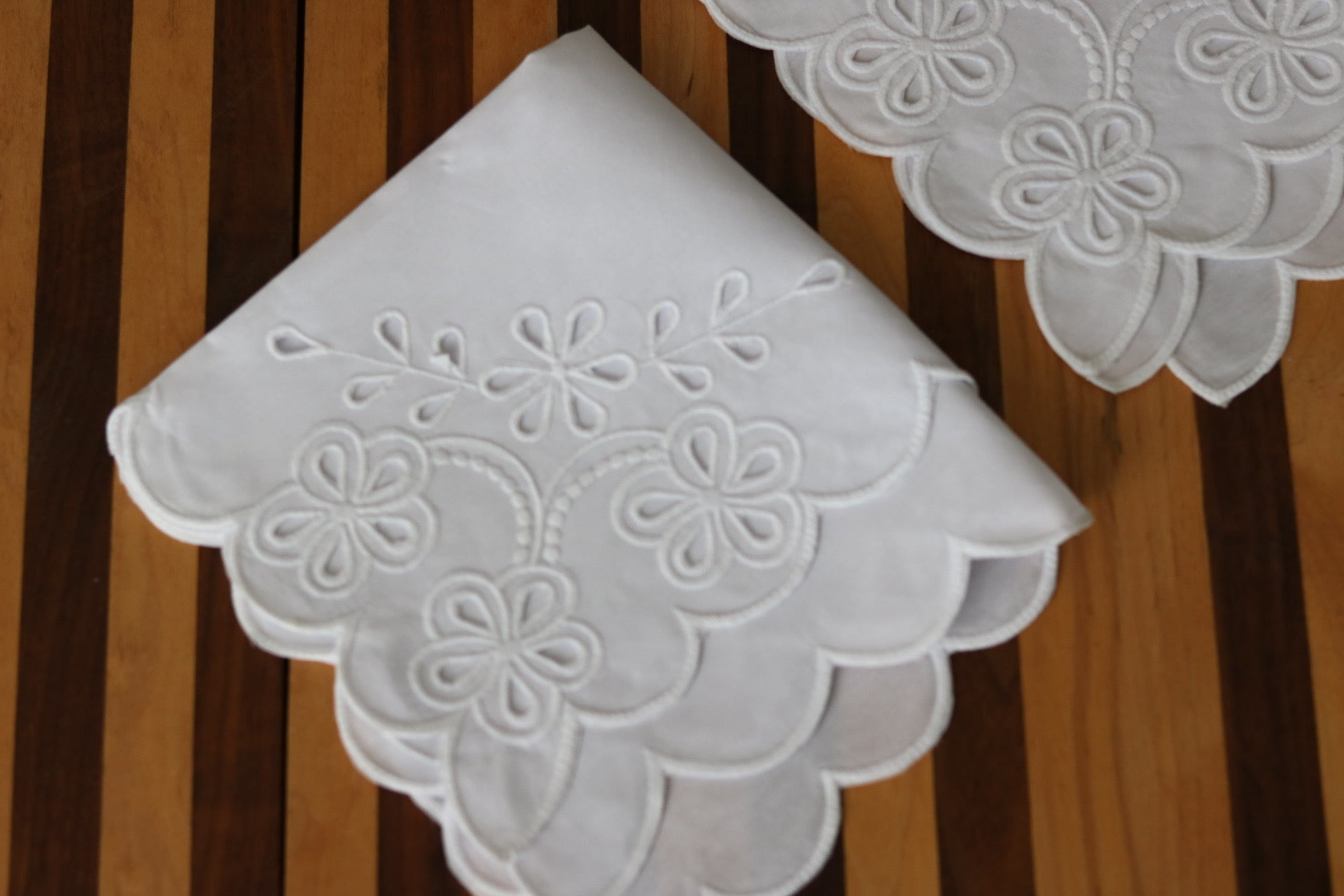 Handmade Embroidered Napkins
