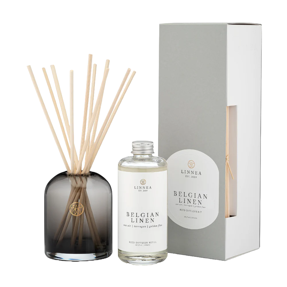 Linnea Belgian Linen Reed Diffuser