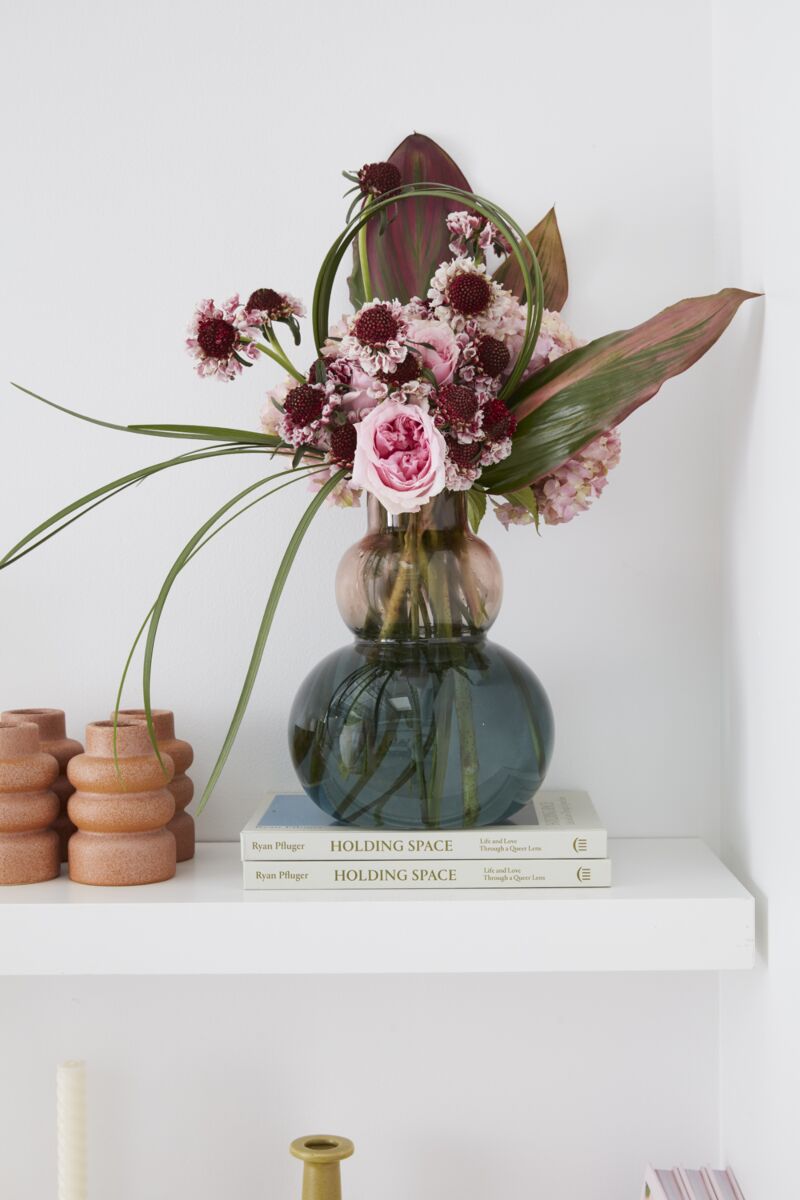 Two-Tone Bubble Vase