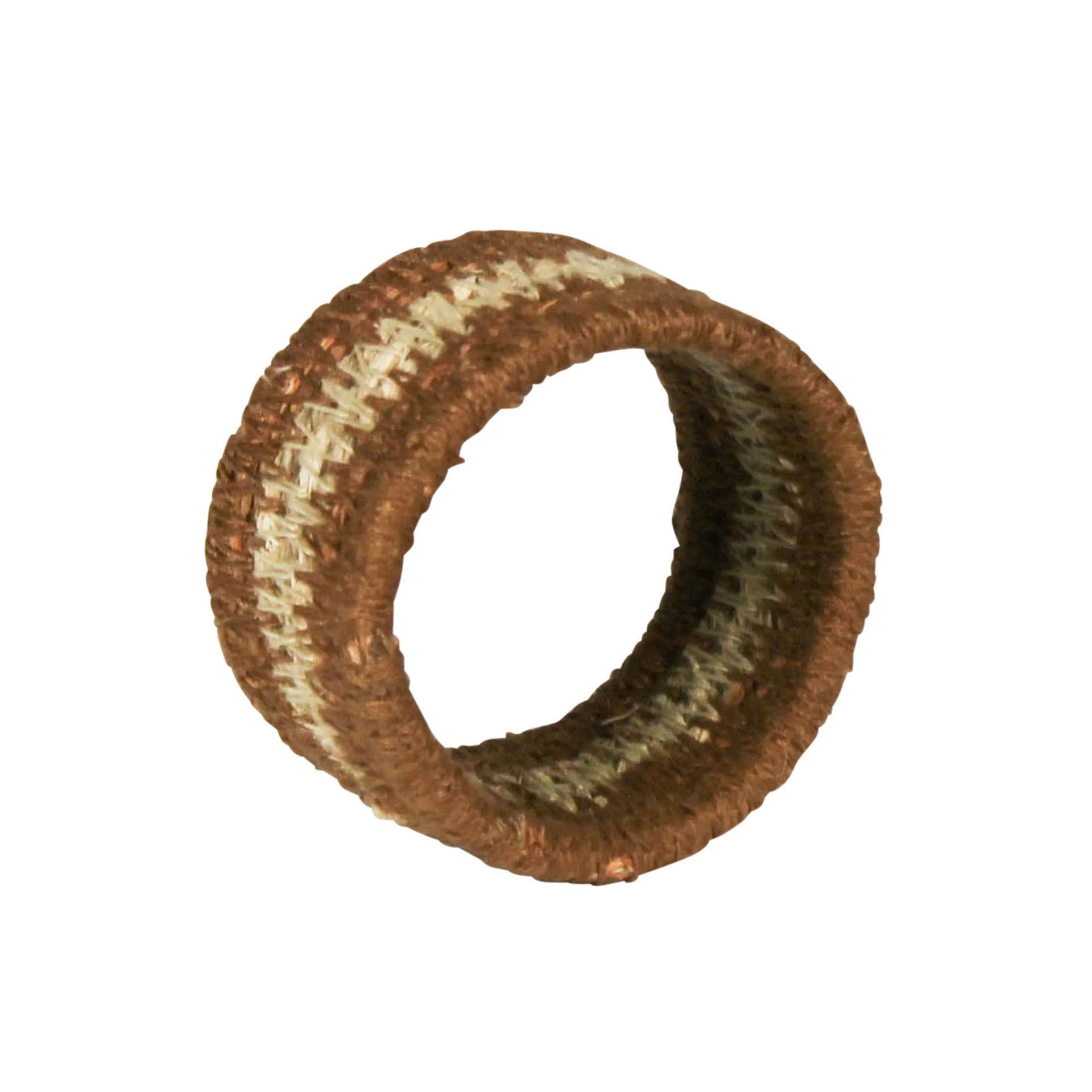 Rust Seagrass Napkin Ring