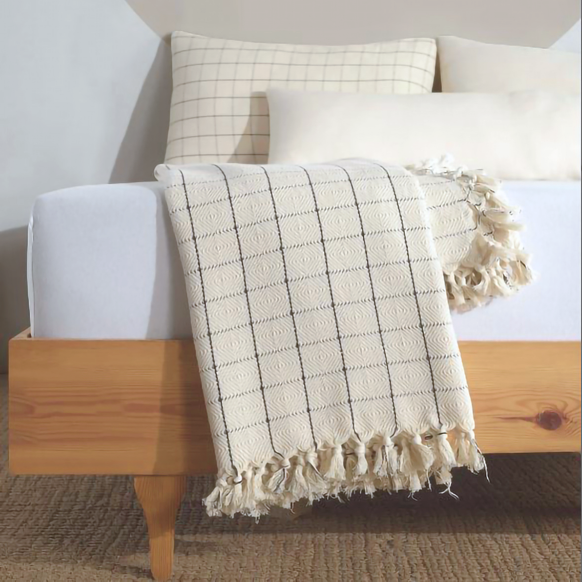 Cozy Organic Cotton Throw