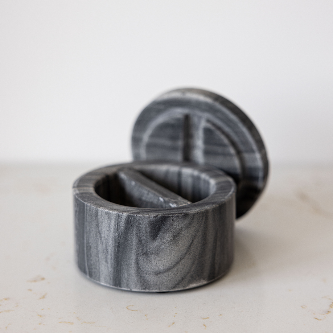 Marble Spice Canister