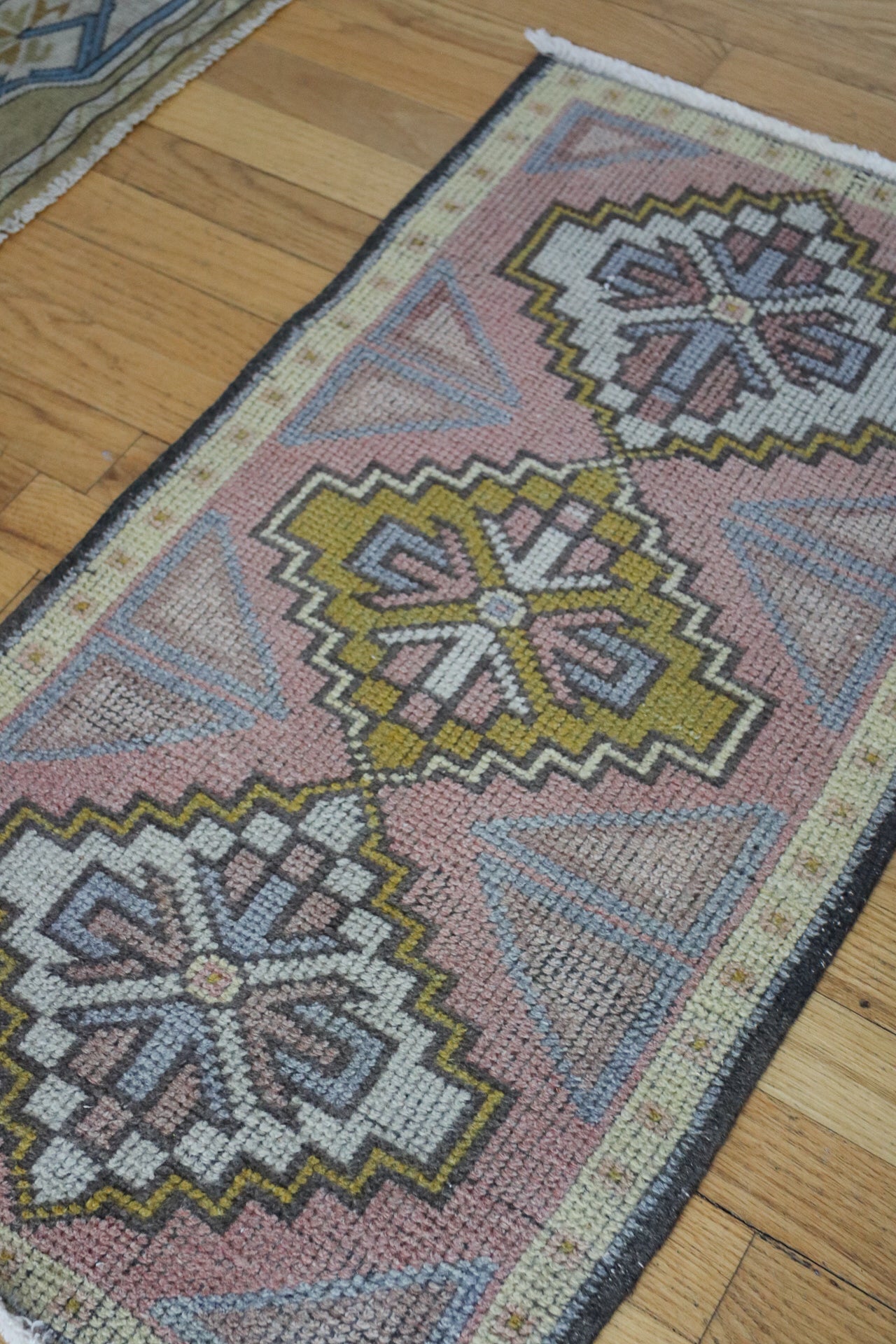 Triple Diamond Vintage Rug