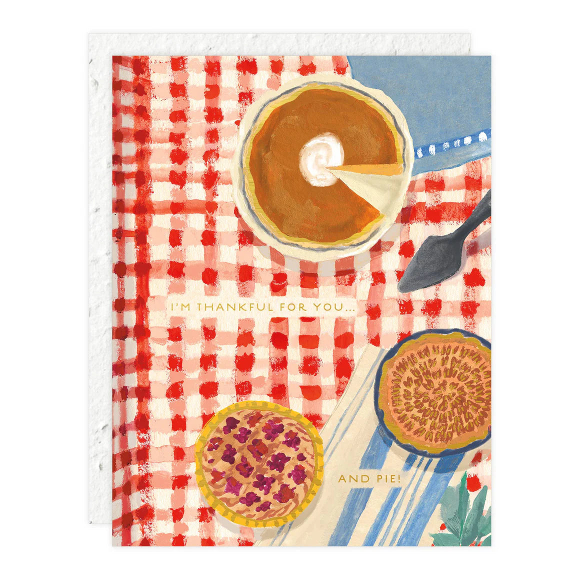 You & Pie Card