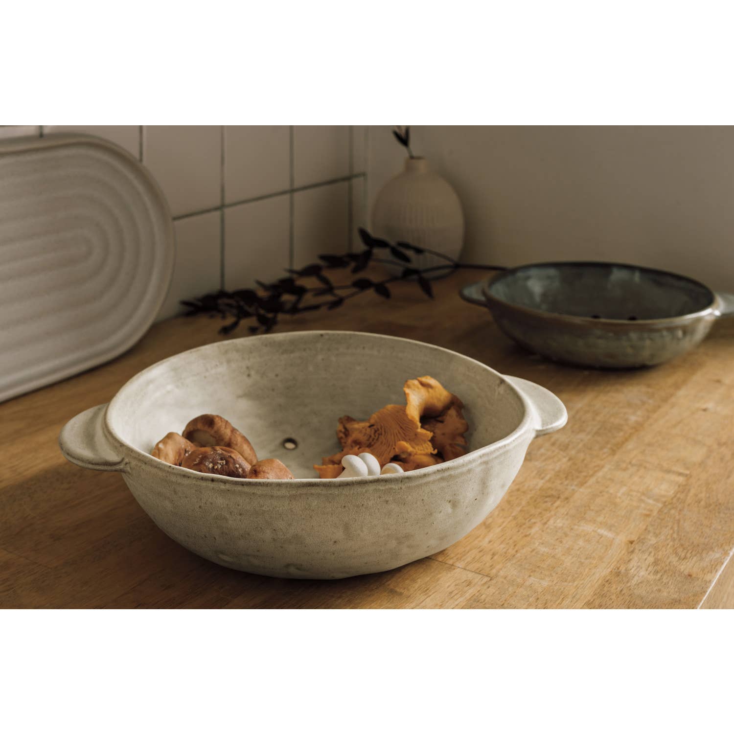 Stoneware Fruit Bowl | Ivory