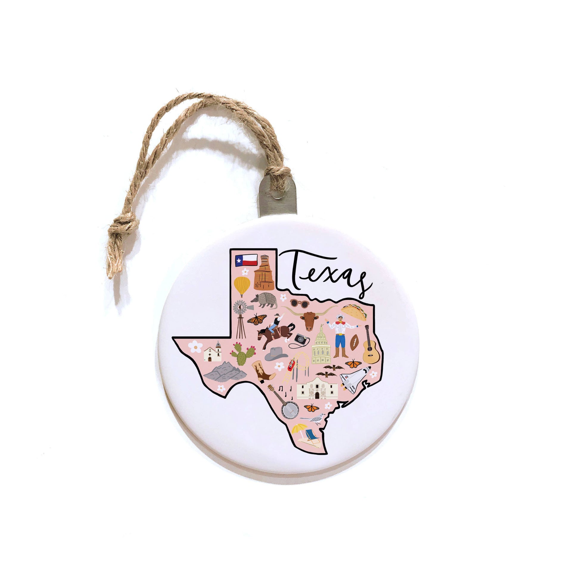 Texas Christmas Ornament