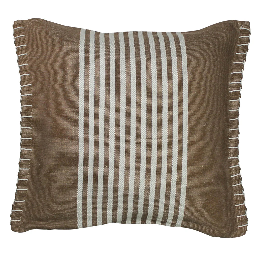 Brown Stripe Pillow