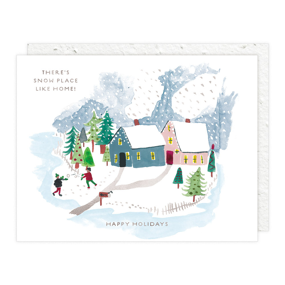 Snow Place Like Home Card