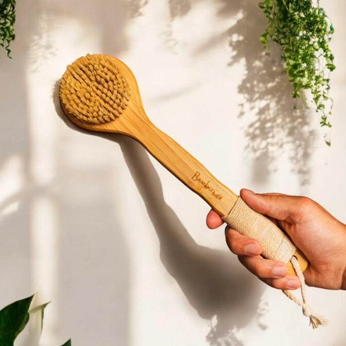 Vegan Bamboo Exfoliating Dry Brush