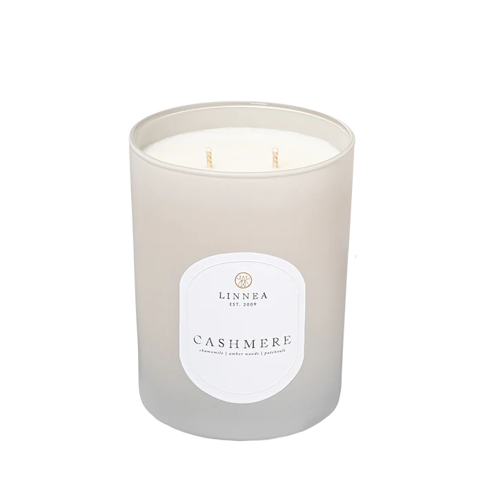 Linnea Cashmere Large 2-wick Candle