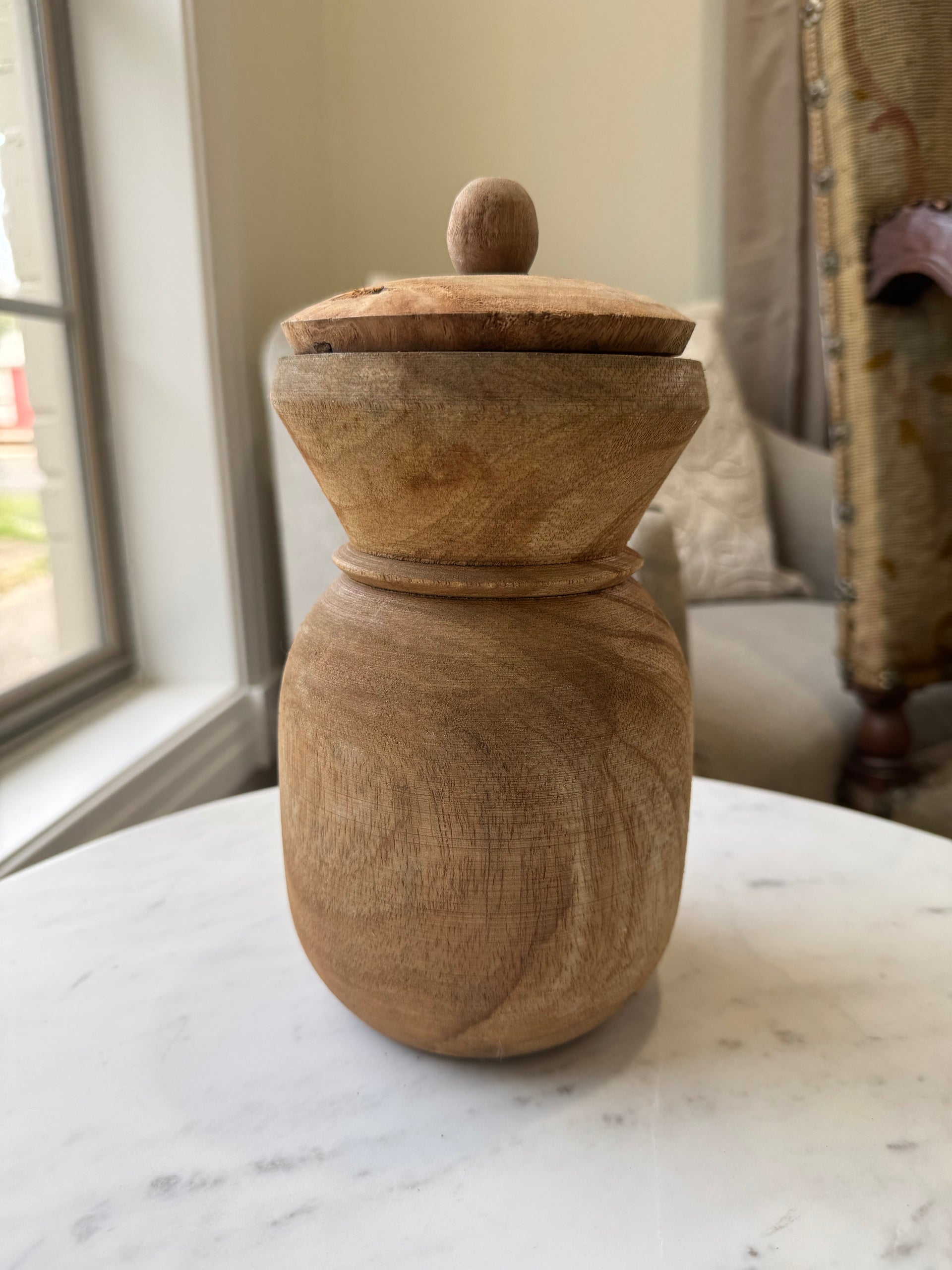 Artisan Wood Canister