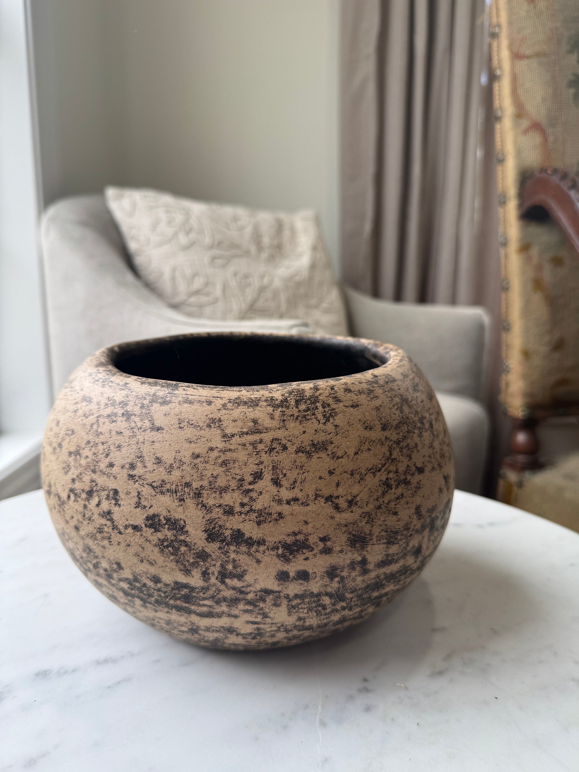 The Atlas Aged Clay Bowl
