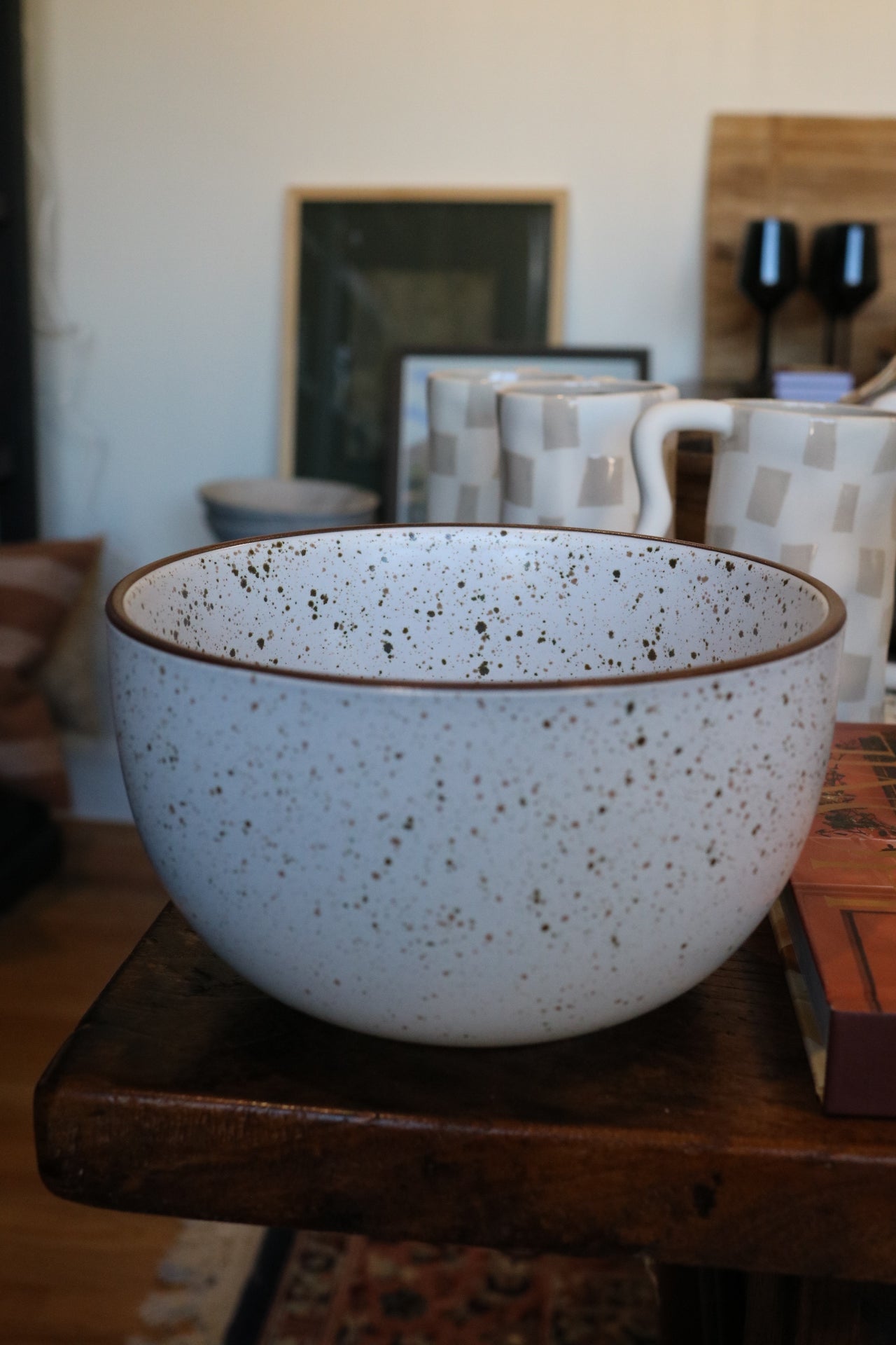 Large Speckled Madden Bowl