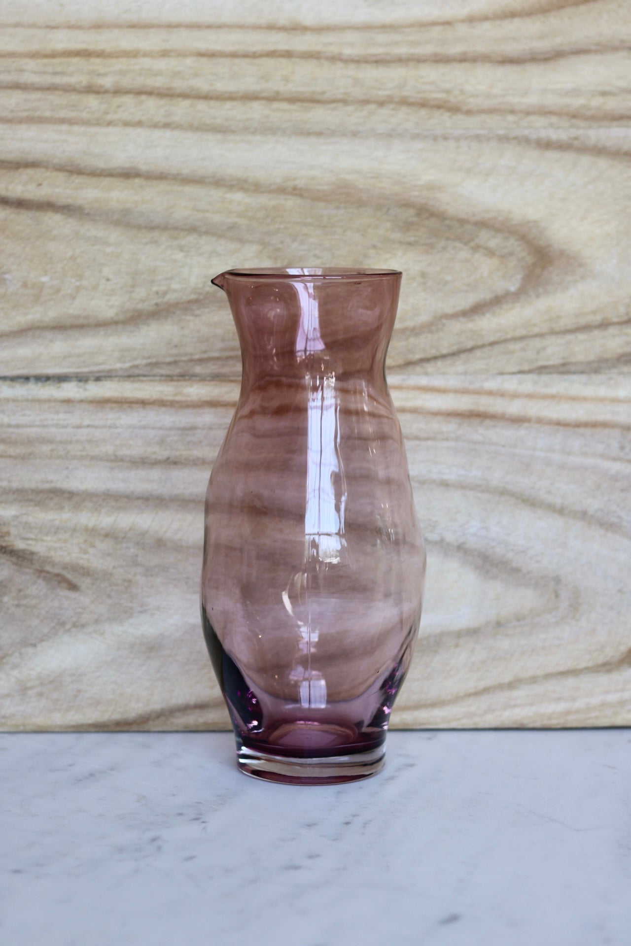 Handmade Glass Pitcher