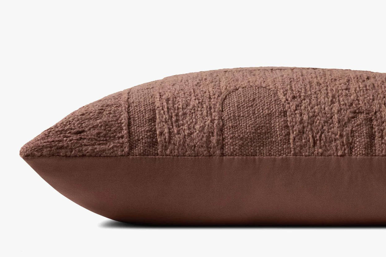 Mauve Lumbar 12"x27" Cover