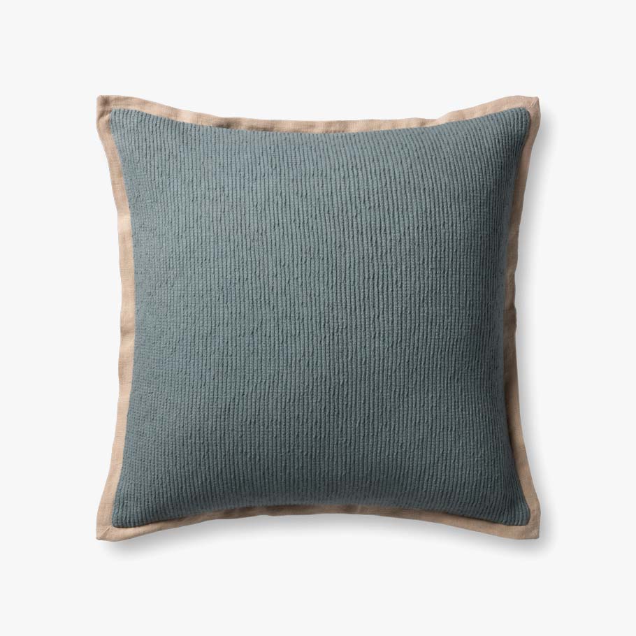 Blue Tan Edge 22"x22" Cover