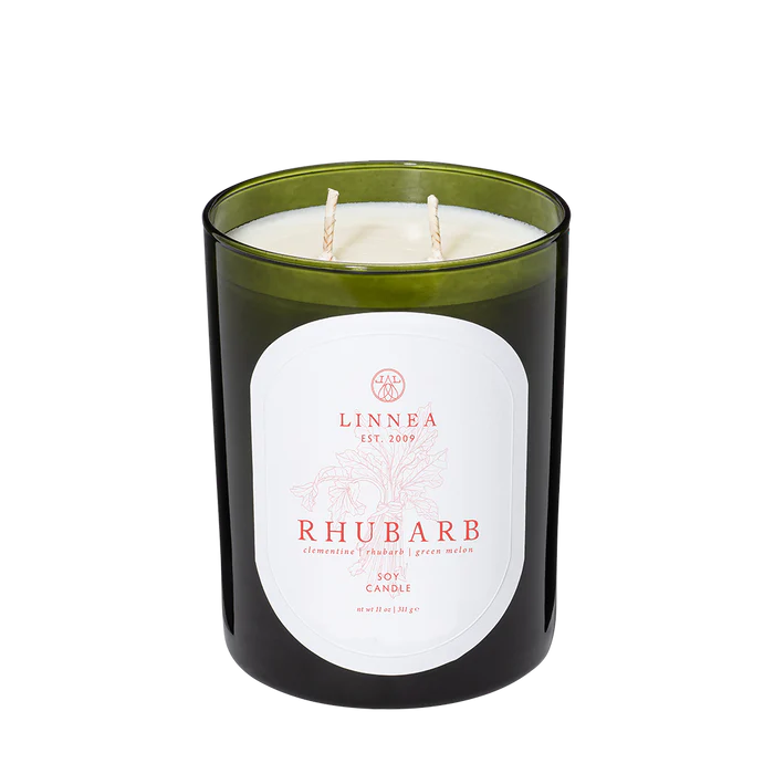 Linnea Rhubarb Large 2-wick Candle