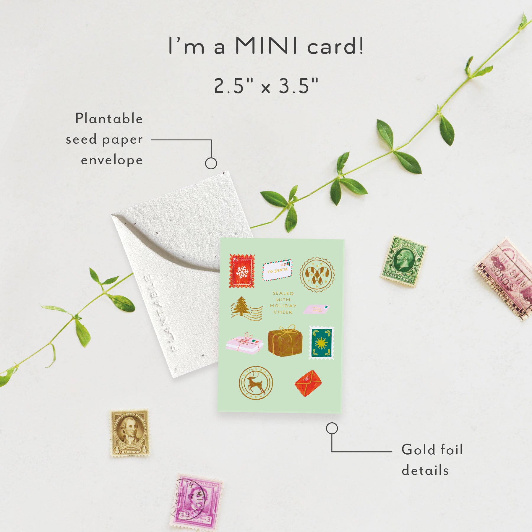 Mini Holiday Cheer Card