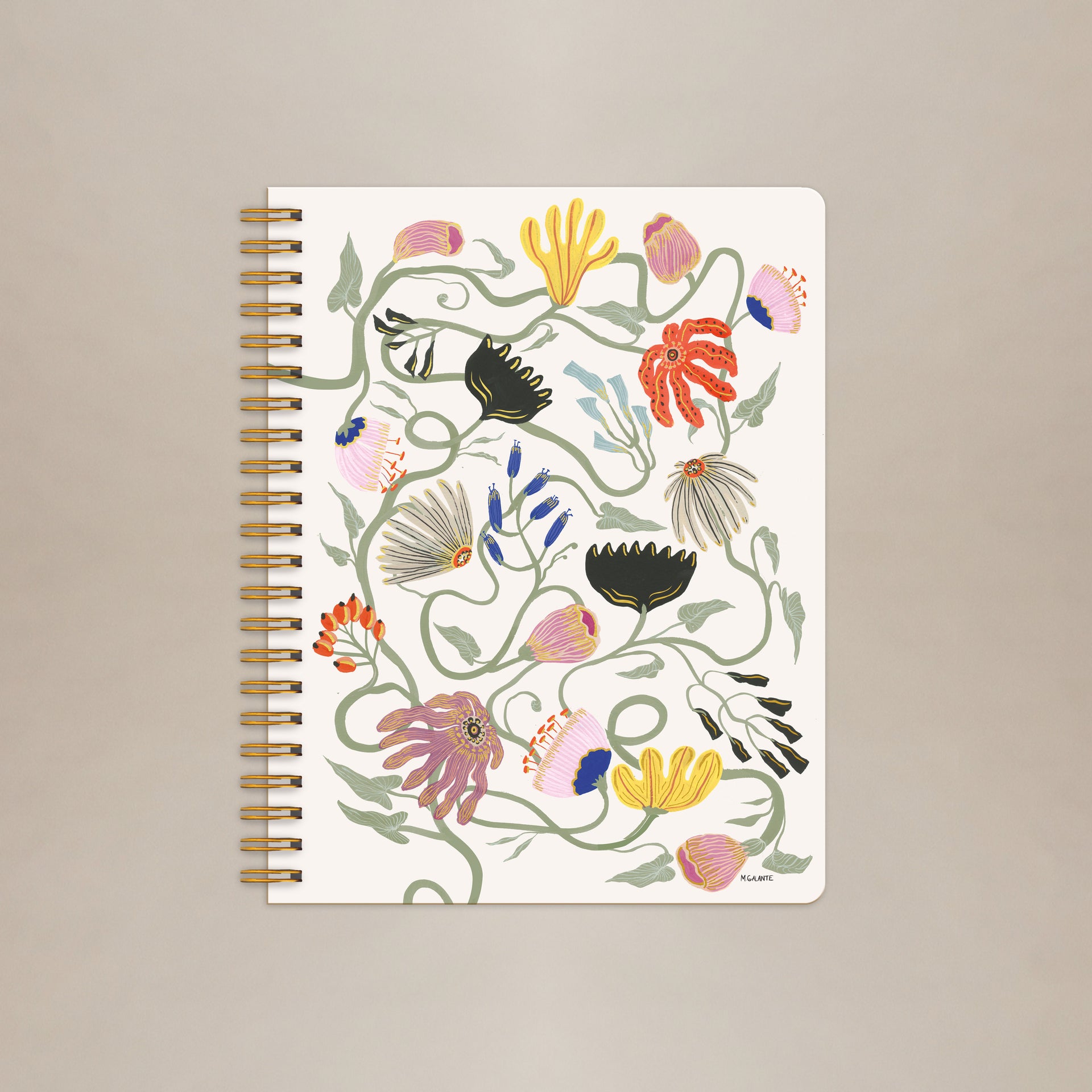 Floral Notebook