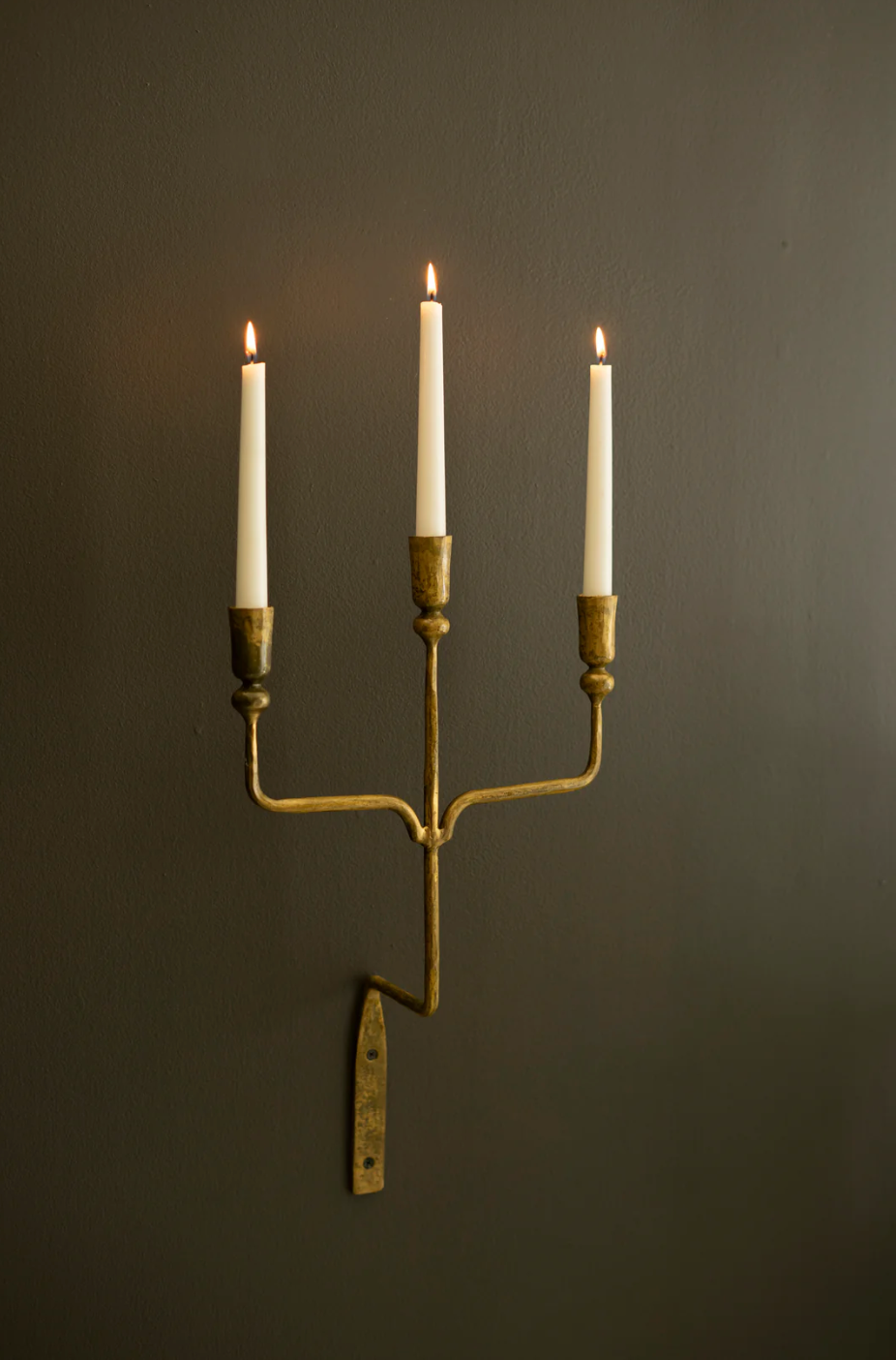 Triple Iron Wall Sconce
