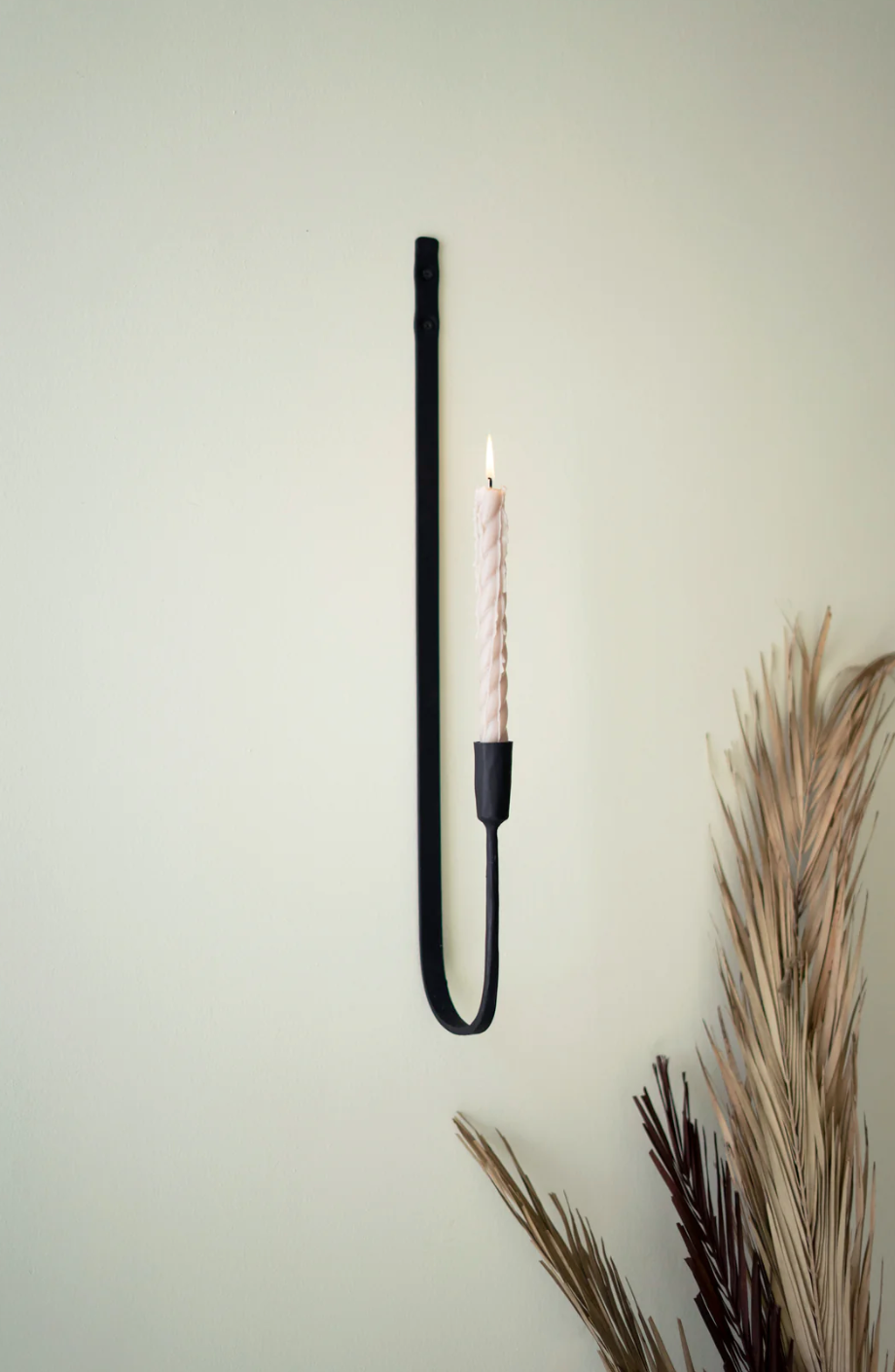Forged Iron Wall Sconce