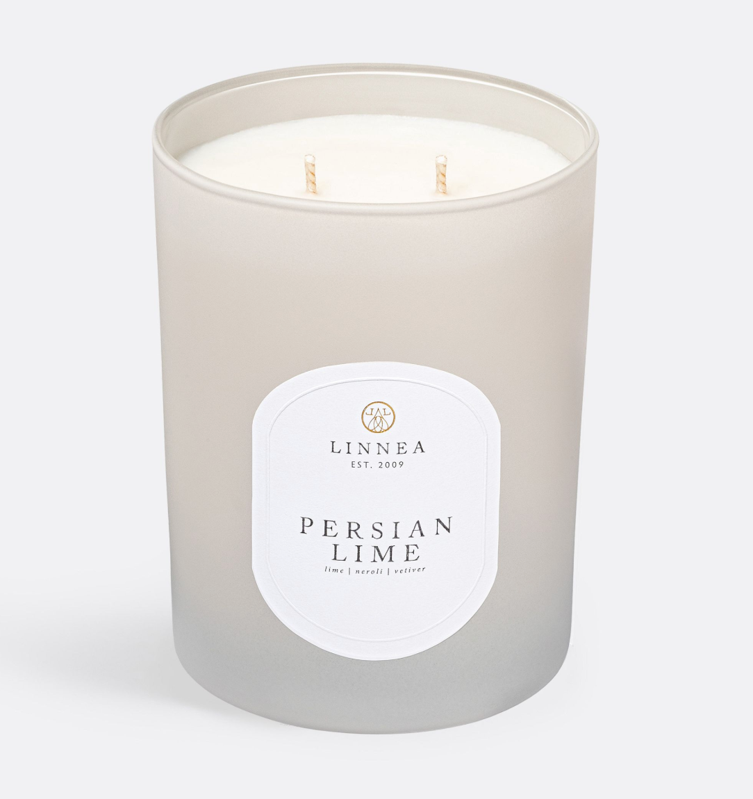 Linnea Persian Lime Large 2-wick Candle