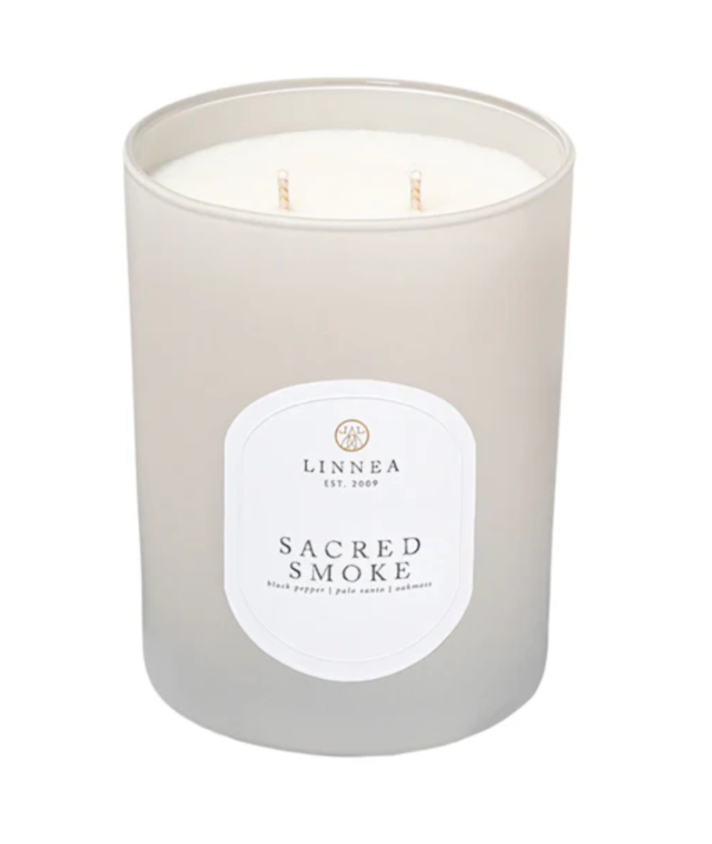 Linnea Sacred Smoke Large 2-wick Candle