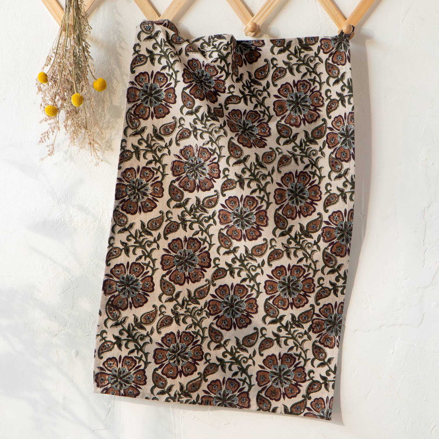 Block Print Dishtowel | Elysian