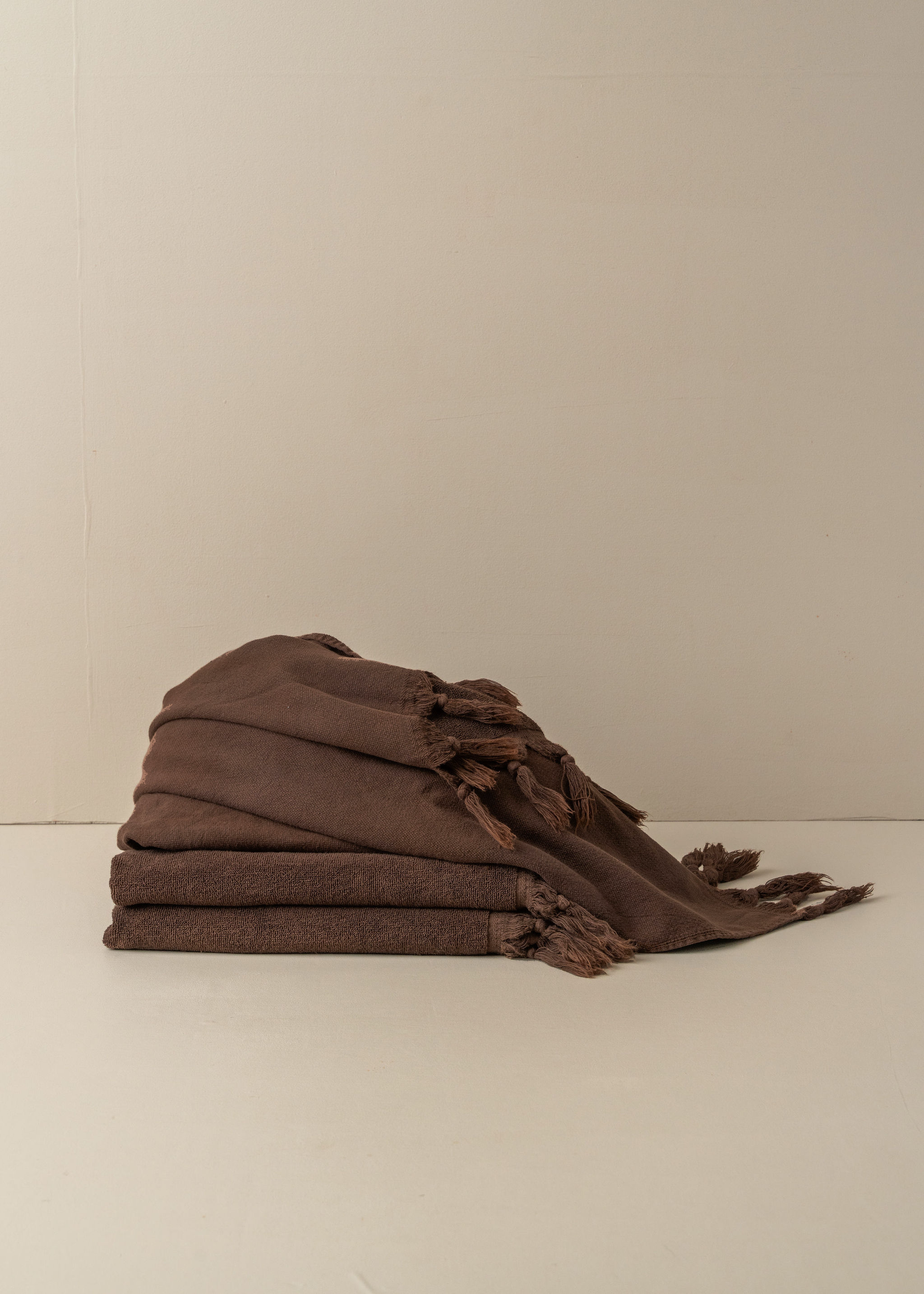 Turkish Hand Towel - Chocolate