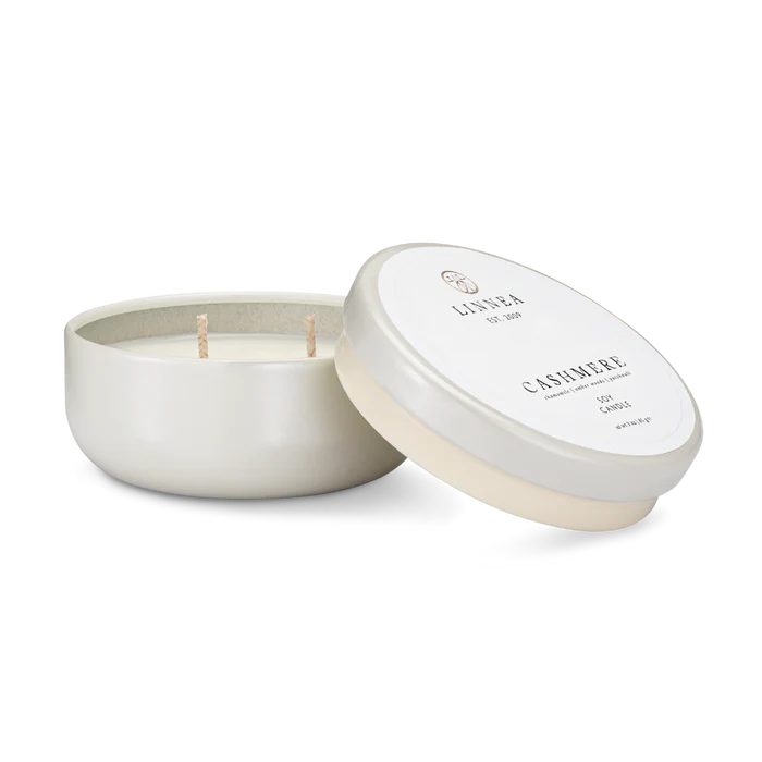 Linnea Cashmere Petite 2-wick Candle