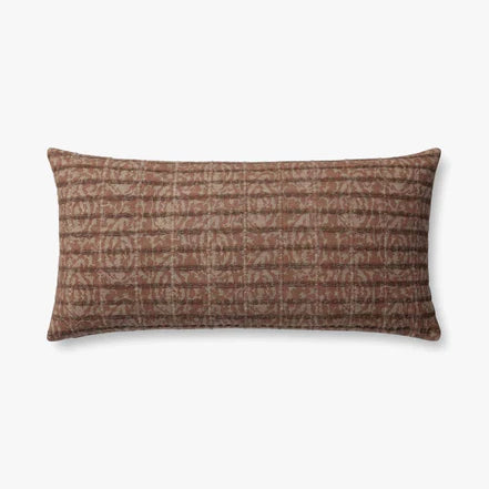 Jean Stoffer × Loloi Cinnamon 12 " x 27" Pillow