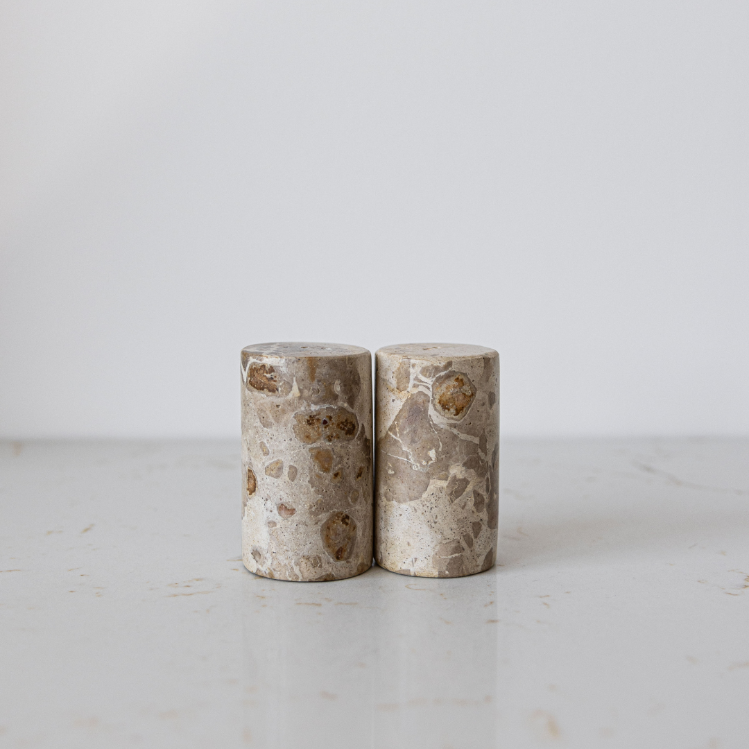 Marble Salt & Pepper Shakers