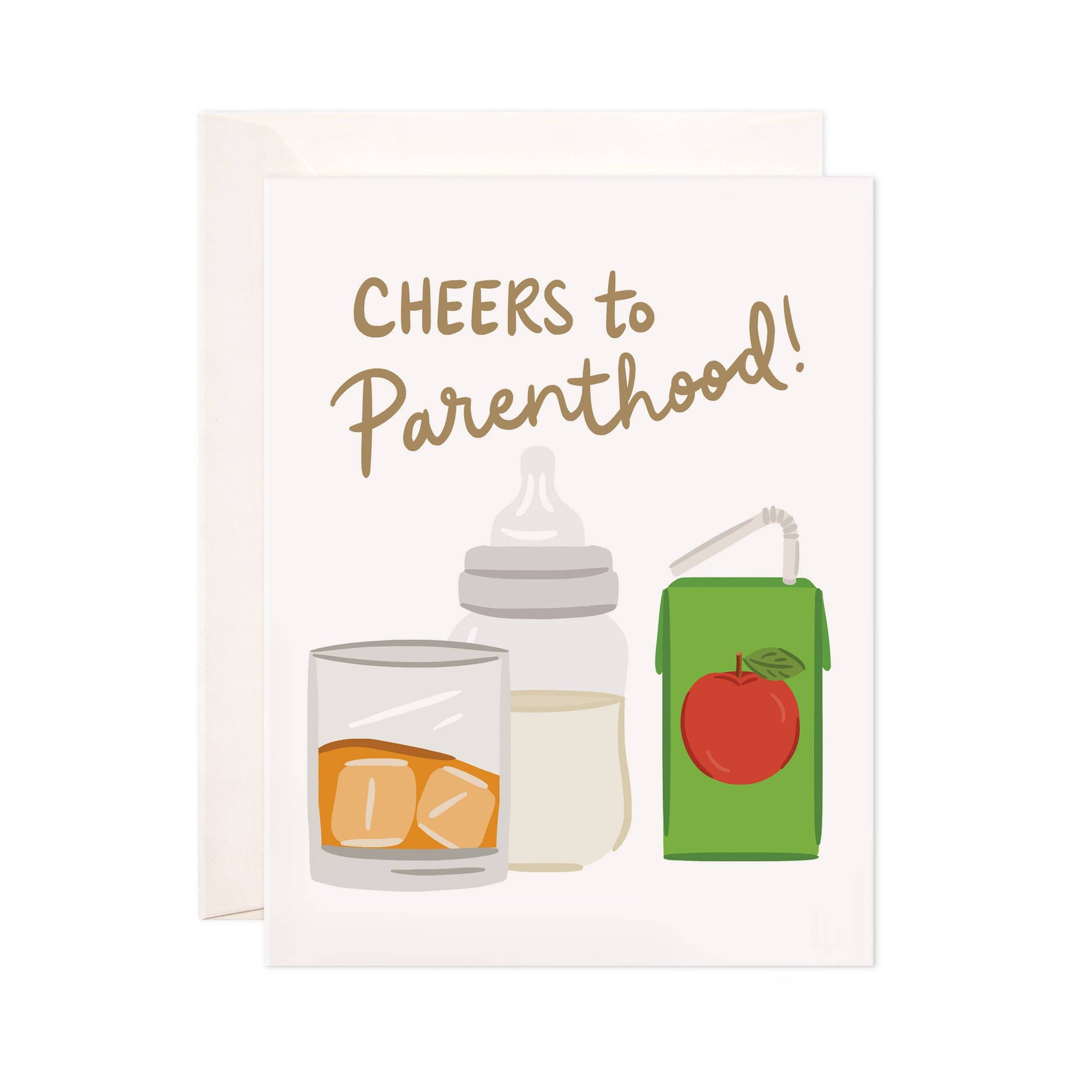 Cheers to Parenthood Card