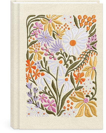 Fabric Wildflowers Journal