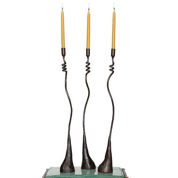 Curlicue Candlestick Tall