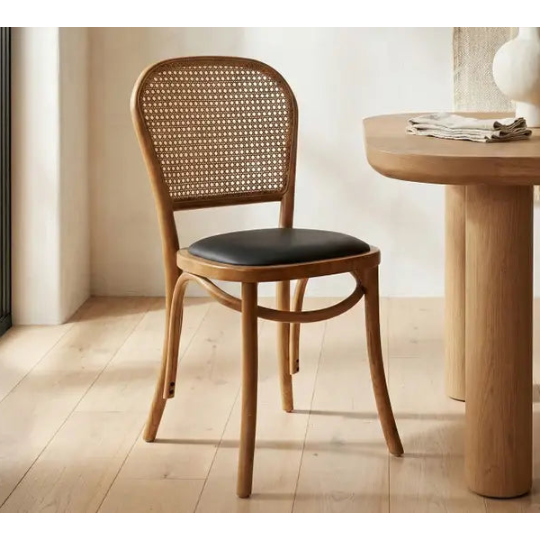 Blake Dining Chair Light Brown - Set Of Two