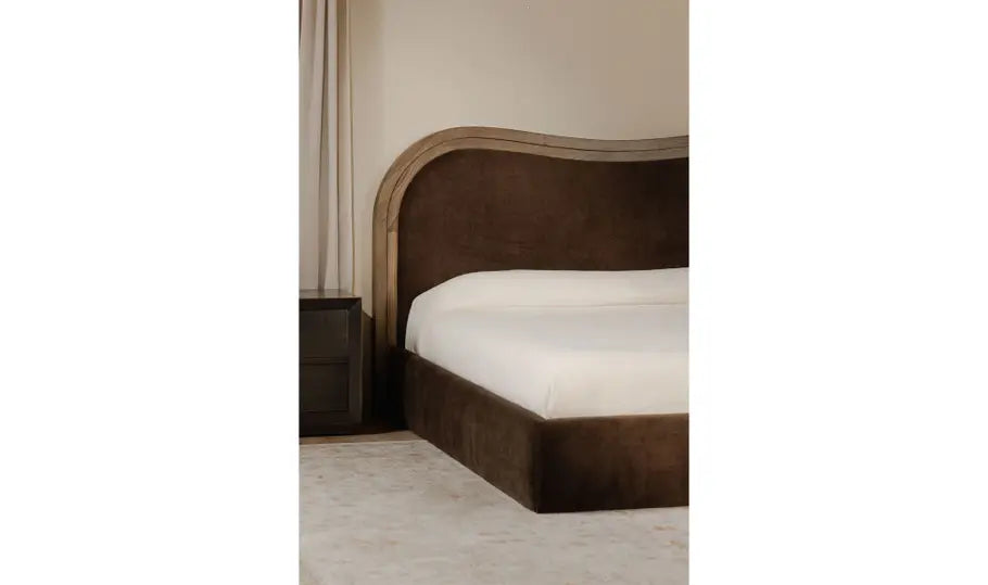 Haven King Bed Warm Brown