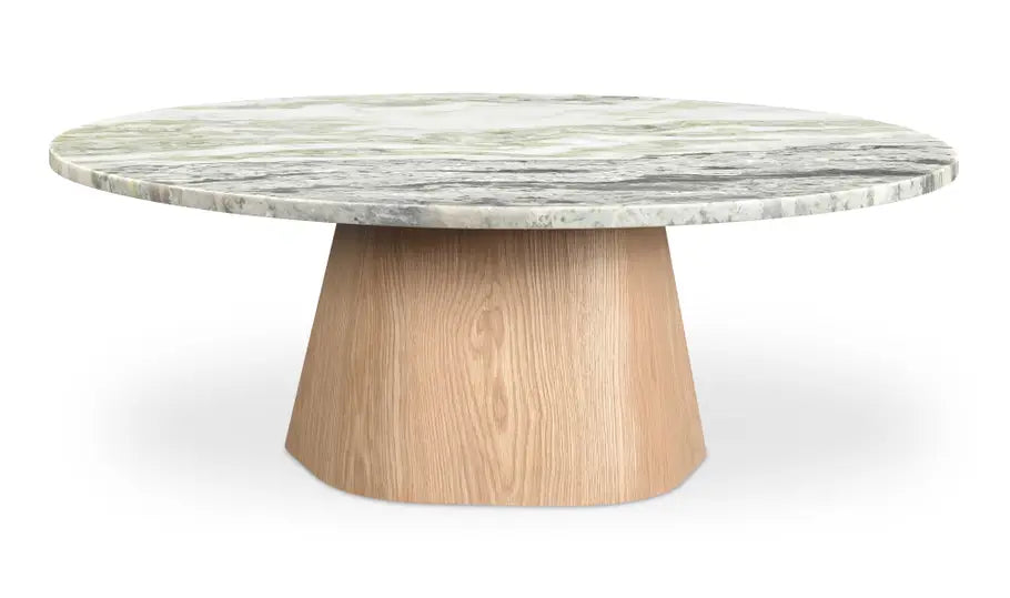 Eloise Coffee Table Green Onyx Marble