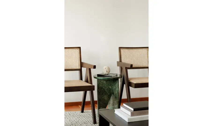 Gwyn Marble Accent Table (Two Color Options)