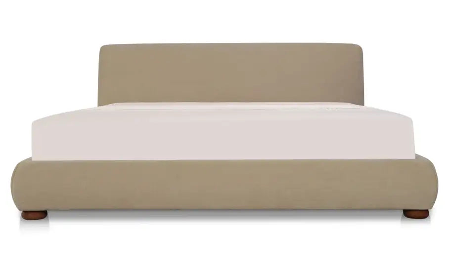 Bennett King Storage Bed Warm Beige