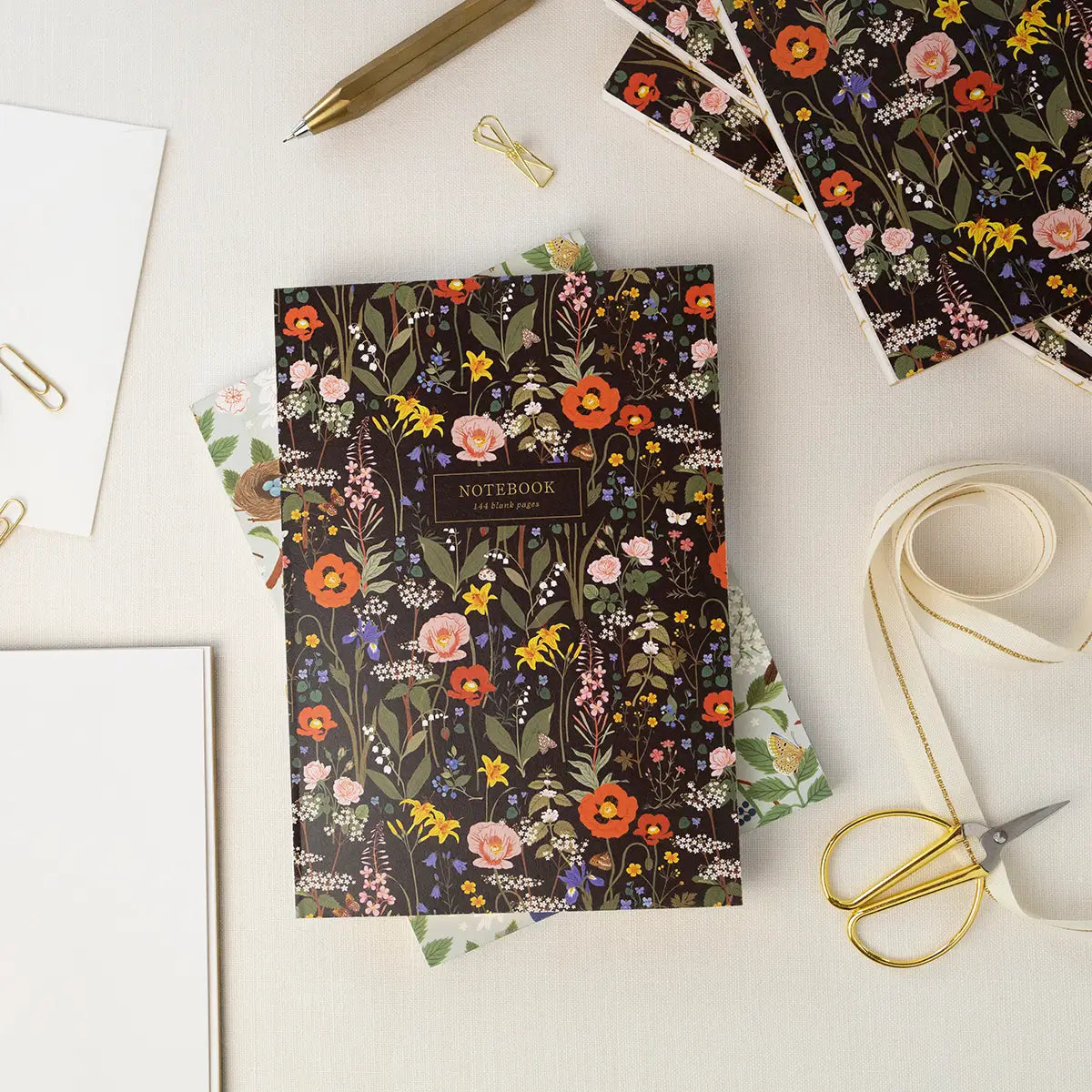 Wild Flowers Deluxe Notebook